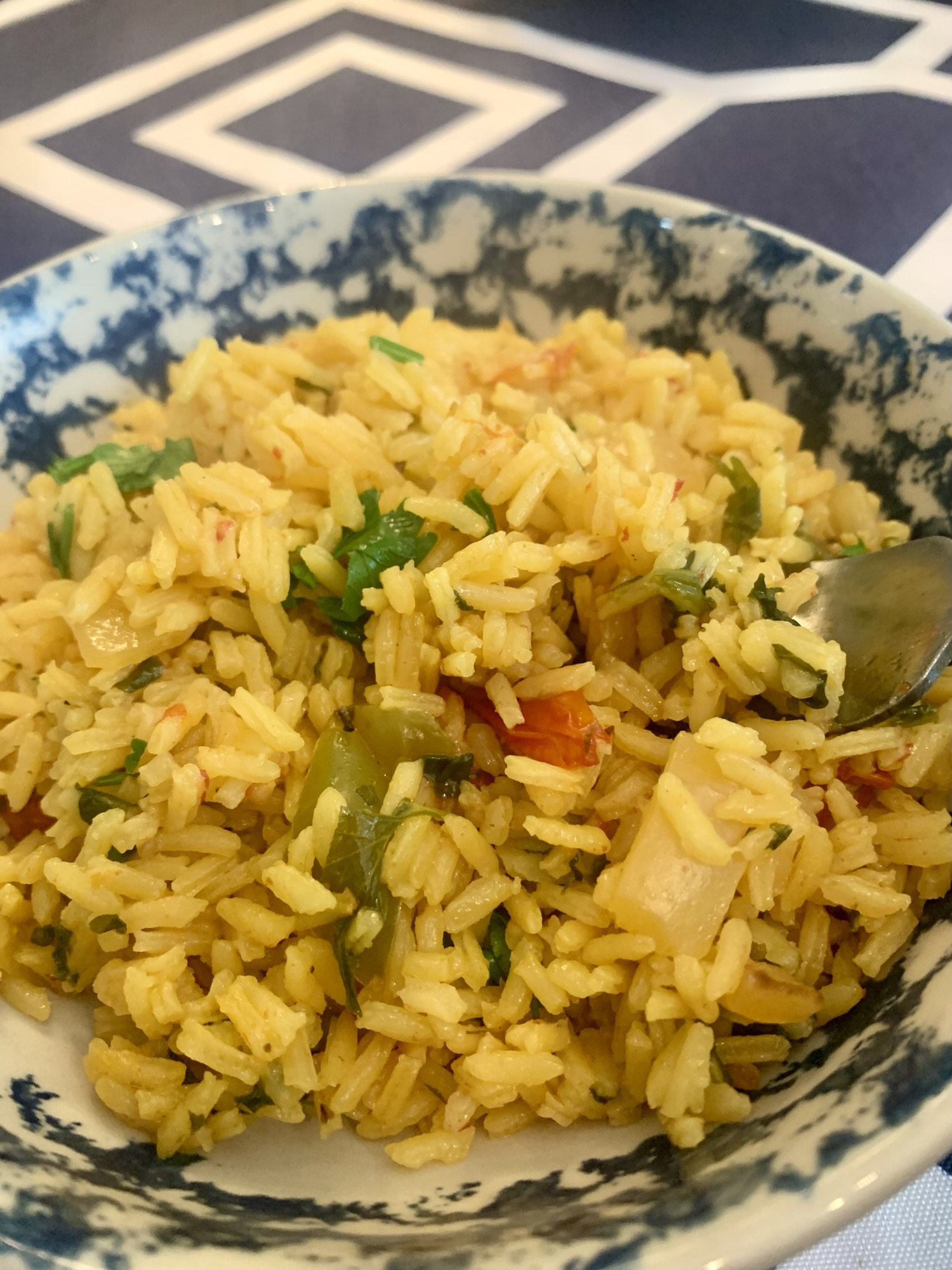 Vegetarian Yellow Rice