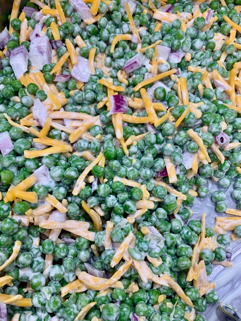 Creamy Pea Salad