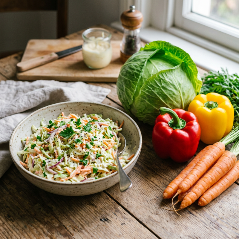 Chill Out Your Summer Meals with Cool Carolina Coleslaw